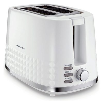 Morphy Richards 220023 Dimensions 2 Slice Toaster - White